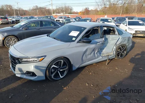 2022 Honda Accord Sport from USA, damaged, VIN 1HGCV1F31NA043531